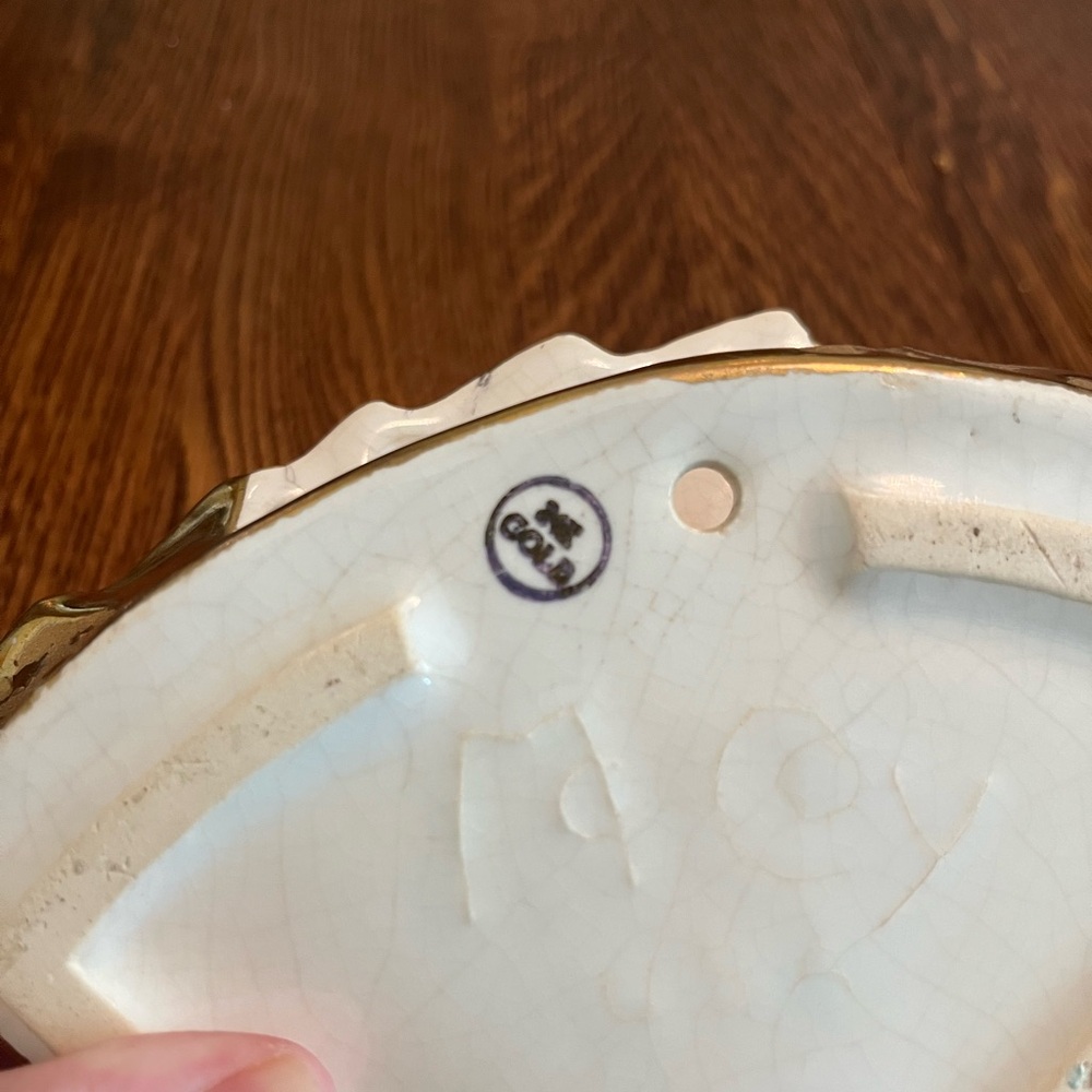 McCoy Vintage Gold Fan Wall Decor - Picture 11 of 14